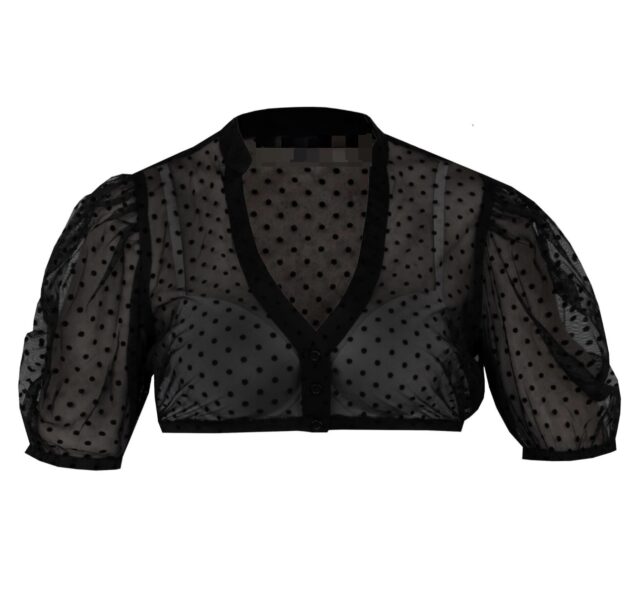 Samtdirndl Black Tie – Bild 2