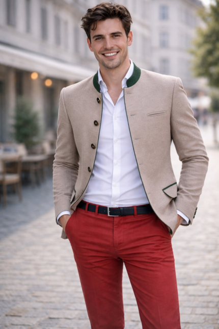 Leinensakko Fetzensteirer