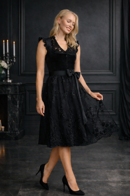 Samtdirndl Raffinesse