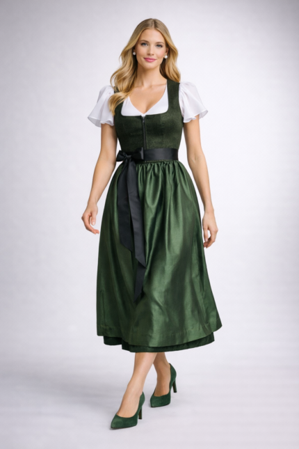 Brokatdirndl Greenfee