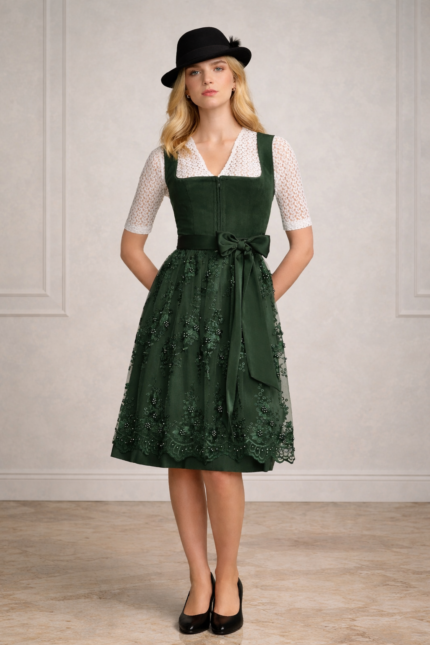 Samtdirndl Hubertus