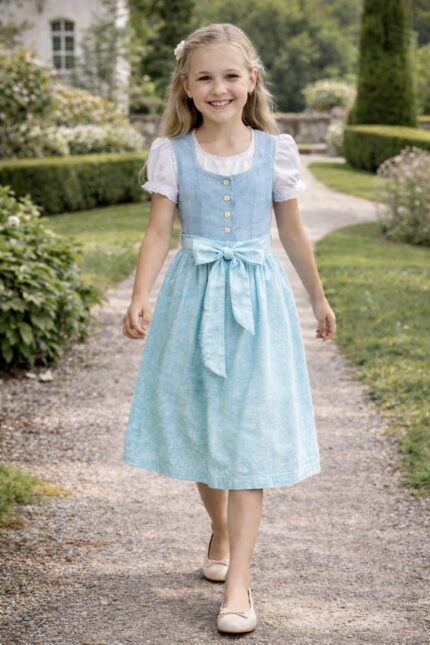 Kinderdirndl Acqua